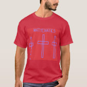 Handtekening Merk MATHEMATICS RECORDINGS Unisex T-shirt (Voorkant)