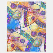 Handtekening met EDDArt - Dream-schaal 1a Fleece Deken (Voorkant)