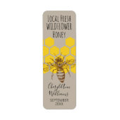 Handtekening met handschrift Verticaal product Etiket (Voorkant)