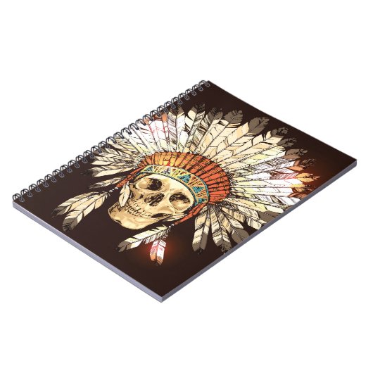 Handtekening met Indiaans hoofdadres met H Notitieboek (Linkerzijde)