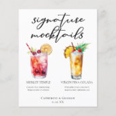 Handtekening Mocktail Shirley Temple Piña Colada M (Voorkant)