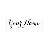 Handtekening Mooie Naam Rubberstempel (Afrduk)