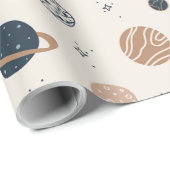 Handtekening naadloos patroon met planken cadeaupapier (Rol Hoek)