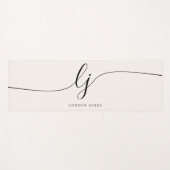 Handtekening Naam Eenvoudige Calligrafie Script Mo Yogamat (Voorkant (horizontaal))