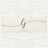 Handtekening Naam Eenvoudige kalligrafie Script Mo Yogamat