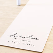 Handtekening Naam Simple Modern Minimalistische Yo Yogamat