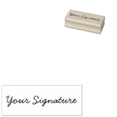 handtekening naar keuze rubberstempel (Gestempeld)