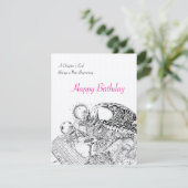 Handtekening Nieuwe beginnings Happy Birthday-kaar (Staand voorkant)