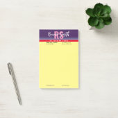 Handtekening notities post-it® notes (Kantoor)