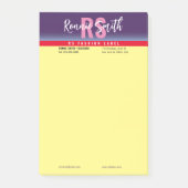 Handtekening notities post-it® notes (Voorkant)