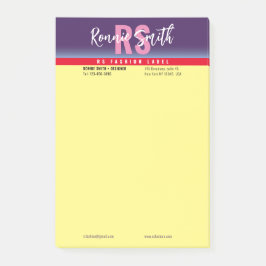 Handtekening notities post-it® notes