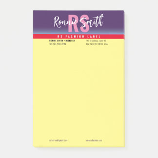 Handtekening notities post-it® notes