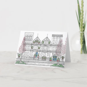 Handtekening Oorspronkelijke Kaart voor feestdag