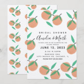 Handtekening Oranje botanisch Vrijgezellenfeest Ru Kaart (Voorkant / Achterkant)