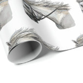 Handtekening paard met brigade cadeaupapier (Rol Hoek)