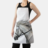 Handtekening paard met brigade schort (Insitu)