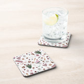 Handtekening patroon Valentijn Bier Onderzetter (Rechterzijde)