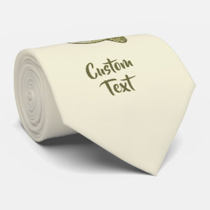 Handtekening Pet Geel Stropdas