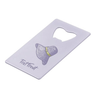 Handtekening Pet Lila Creditkaart Flessenopener