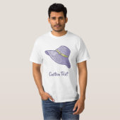 Handtekening Pet Lila T-shirt (Voorkant volledig)