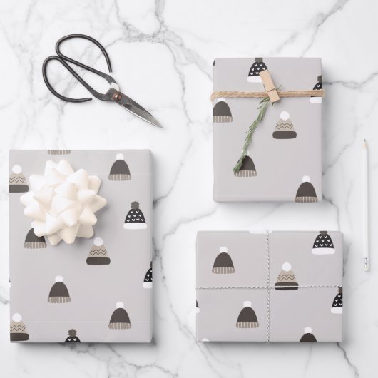 Handtekening Pet patroon Inpakpapier Vel (Voorkant)