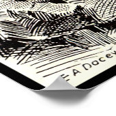 HANDTEKENING PLAN VAN HOOVER DAM 1933 POSTER (Hoek)