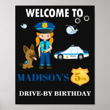 Handtekening politiemensen met naam en toenaam