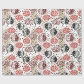 Handtekening Pomegranaat Patroon ID491 Cadeaupapier (Vlak)