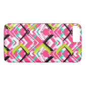 Handtekening Roze Zig Zag Patroon Case-Mate iPhone Case (Achterkant (Horizontaal))