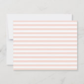 Handtekening script Dank u Petal Pink Heart Notitiekaartje (Achterkant)