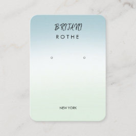 Handtekening Script Gradiënt Oormerken Visitekaartje