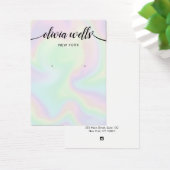 Handtekening Script Holographic Earning Display Ca Visitekaartje (Bureau)