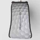 Handtekening Serie Gepersonaliseerde Golfbal Cadea Golfheadcover (Draai 90)