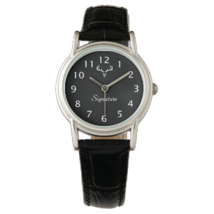 Handtekening slede horloge