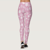 Handtekening Snowflake Snowstorm met Marshmallow P Leggings (Achterkant)