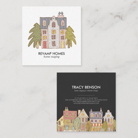 Handtekening Staging Visitekaartje startpunt (Voorkant / Achterkant)