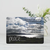 Handtekening: Steen 5 x 7 inch, standaard witte en Kaart (Staand voorkant)