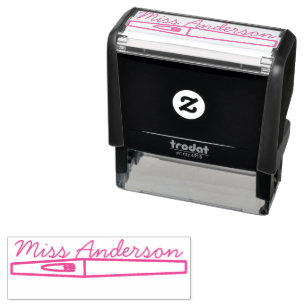 Handtekening Stempel Flair Pen Aangepaste Docent