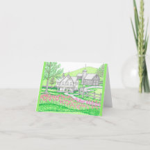 Handtekening Stenen Boerderij gevouwen Kaart