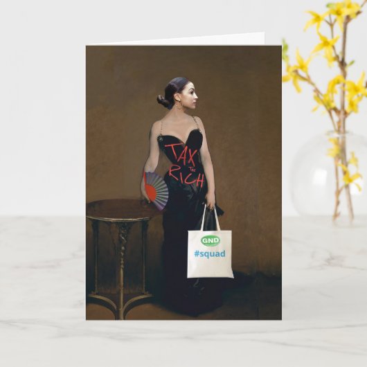 Handtekening Style Birthday-kaart Kaart (Gele Bloem)