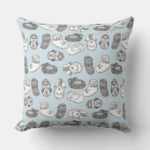 Handtekening Tekenen Baby patroon Kussen (Voorkant)