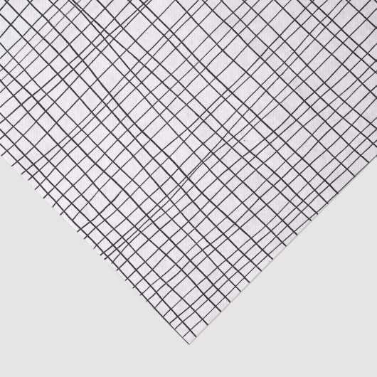 Handtekening Tekenen rasterpatroon Tissuepapier (Detail)