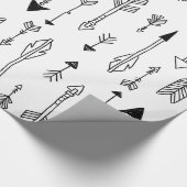 Handtekening Tekenen rond pijltje Cadeaupapier (Hoek)