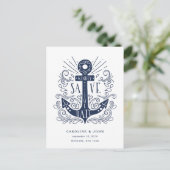 Handtekening Tekenen vóór datum opslaan Aankondigingskaart (Staand voorkant)