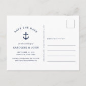 Handtekening Tekenen vóór datum opslaan Aankondigingskaart (Achterkant)