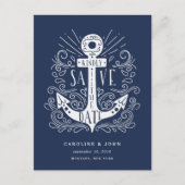 Handtekening Tekenen vóór datum opslaan Aankondigingskaart (Voorkant)