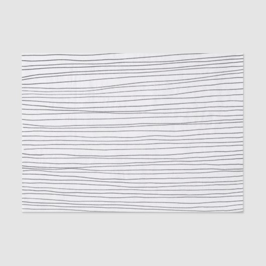 Handtekening Tekenen Waterverf Patroon Cadeaus Tissuepapier (Voorkant)