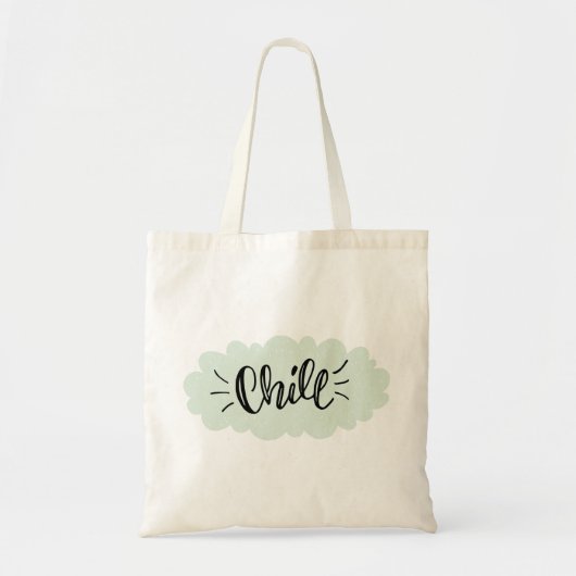 Handtekening Tekenkantelen Kunst Uitkleven Ontwerp Tote Bag (Voorkant)