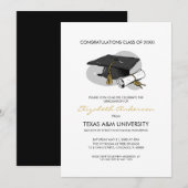 Handtekening Uitnodigingskaart voor graafkap Kaart (Voorkant / Achterkant)