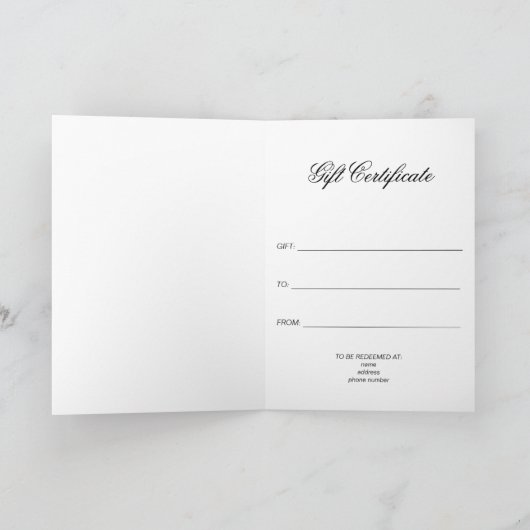 Handtekening van EDDArt - farao 1 Kaart (Binnen)